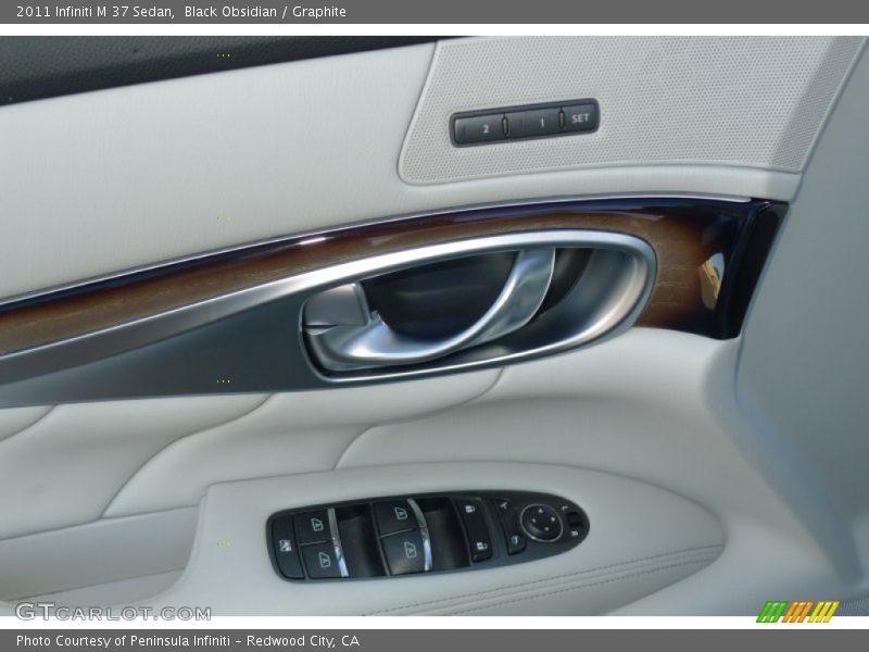 Black Obsidian / Graphite 2011 Infiniti M 37 Sedan