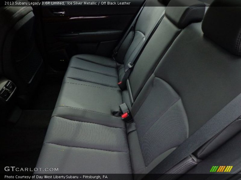 Ice Silver Metallic / Off Black Leather 2013 Subaru Legacy 3.6R Limited