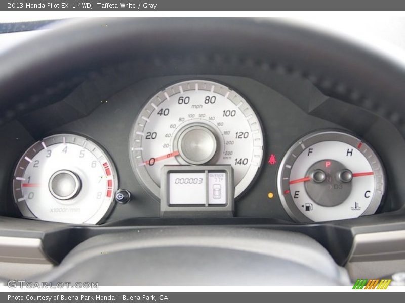  2013 Pilot EX-L 4WD EX-L 4WD Gauges