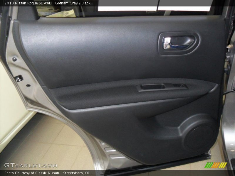 Gotham Gray / Black 2010 Nissan Rogue SL AWD