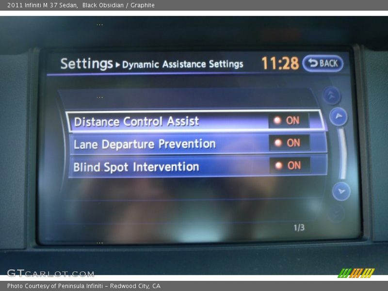 Black Obsidian / Graphite 2011 Infiniti M 37 Sedan