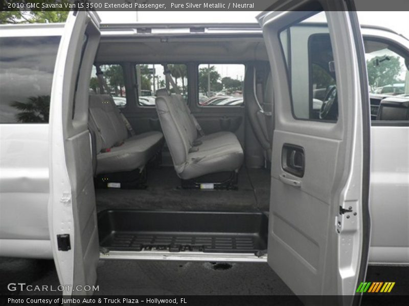 Pure Silver Metallic / Neutral 2010 GMC Savana Van LS 3500 Extended Passenger