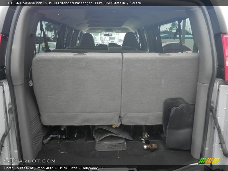 Pure Silver Metallic / Neutral 2010 GMC Savana Van LS 3500 Extended Passenger