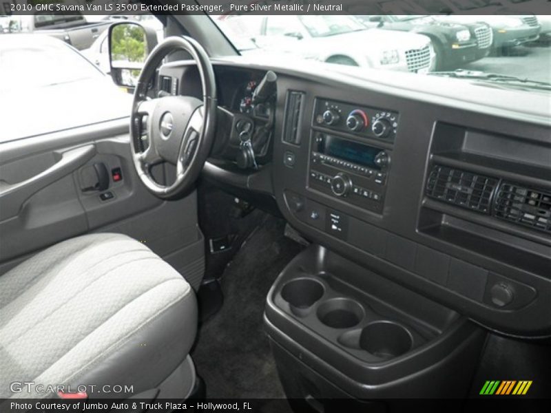 Pure Silver Metallic / Neutral 2010 GMC Savana Van LS 3500 Extended Passenger