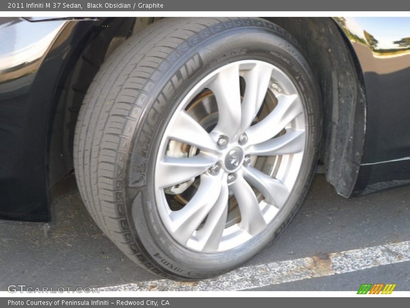 Black Obsidian / Graphite 2011 Infiniti M 37 Sedan