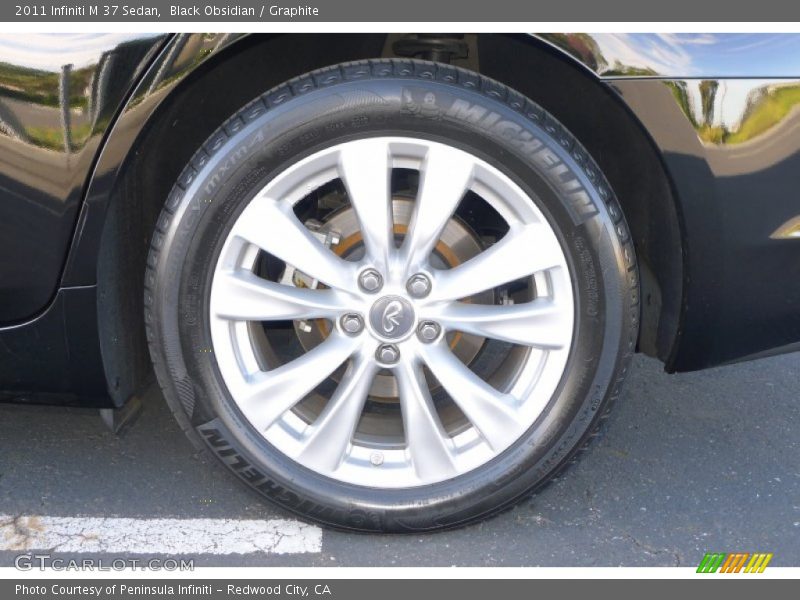 Black Obsidian / Graphite 2011 Infiniti M 37 Sedan