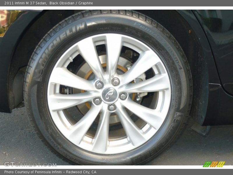 Black Obsidian / Graphite 2011 Infiniti M 37 Sedan