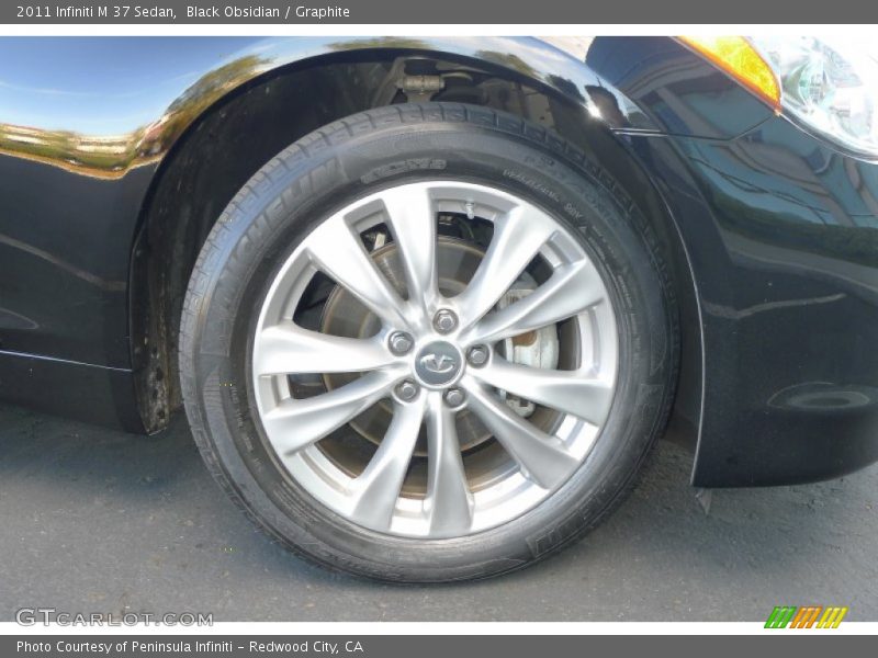 Black Obsidian / Graphite 2011 Infiniti M 37 Sedan