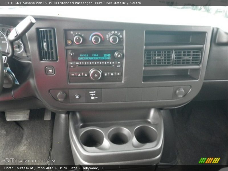 Pure Silver Metallic / Neutral 2010 GMC Savana Van LS 3500 Extended Passenger