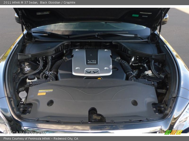 Black Obsidian / Graphite 2011 Infiniti M 37 Sedan