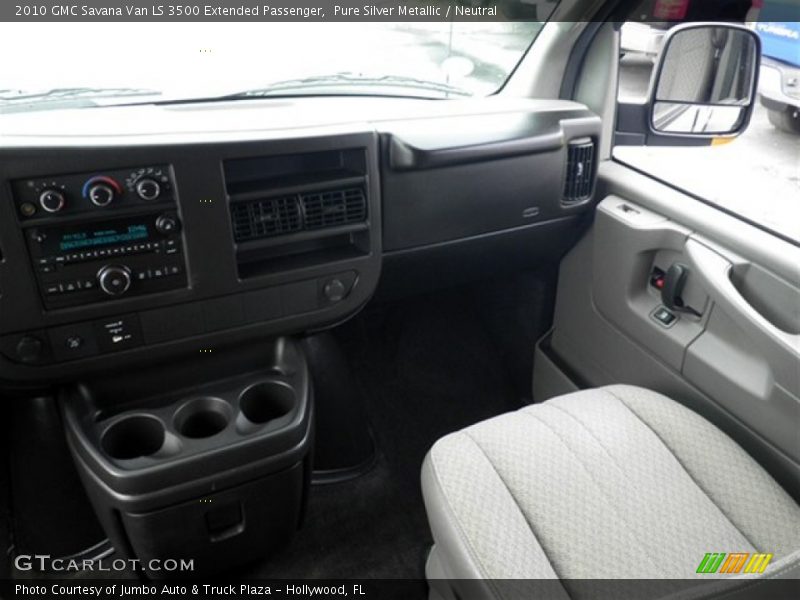 Pure Silver Metallic / Neutral 2010 GMC Savana Van LS 3500 Extended Passenger