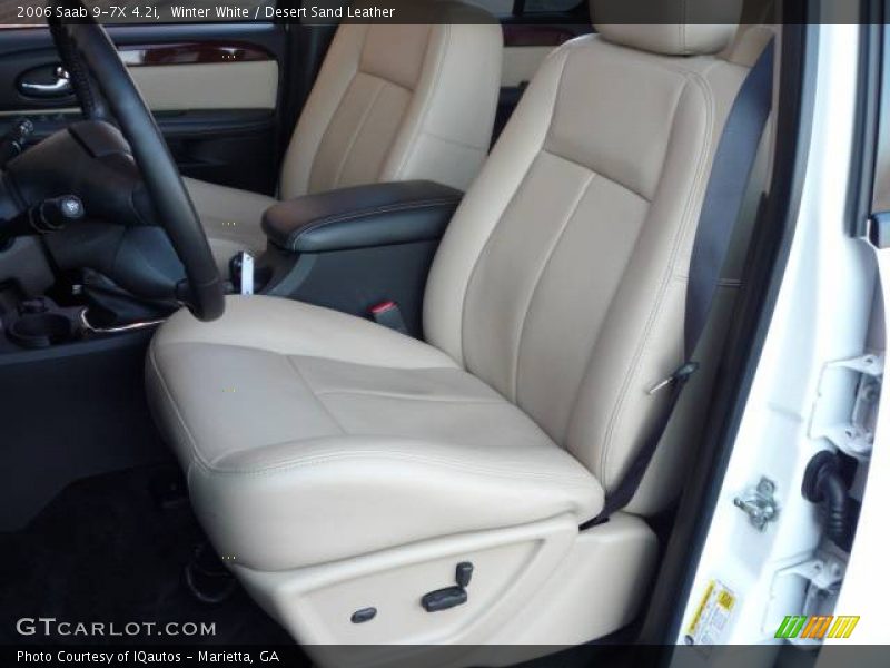 Winter White / Desert Sand Leather 2006 Saab 9-7X 4.2i