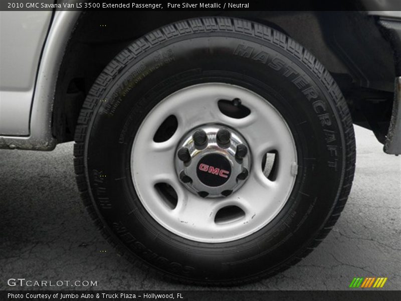  2010 Savana Van LS 3500 Extended Passenger Wheel