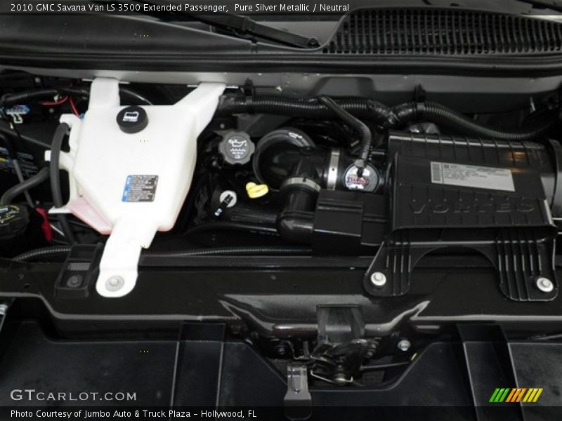 Pure Silver Metallic / Neutral 2010 GMC Savana Van LS 3500 Extended Passenger