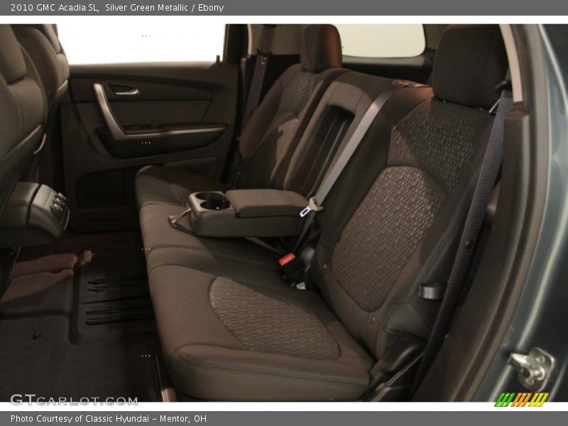 Silver Green Metallic / Ebony 2010 GMC Acadia SL