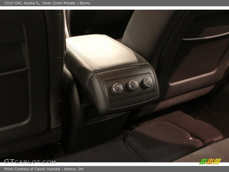 Silver Green Metallic / Ebony 2010 GMC Acadia SL
