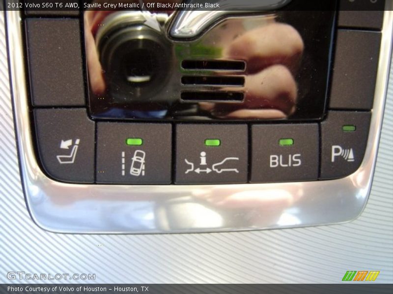 Saville Grey Metallic / Off Black/Anthracite Black 2012 Volvo S60 T6 AWD