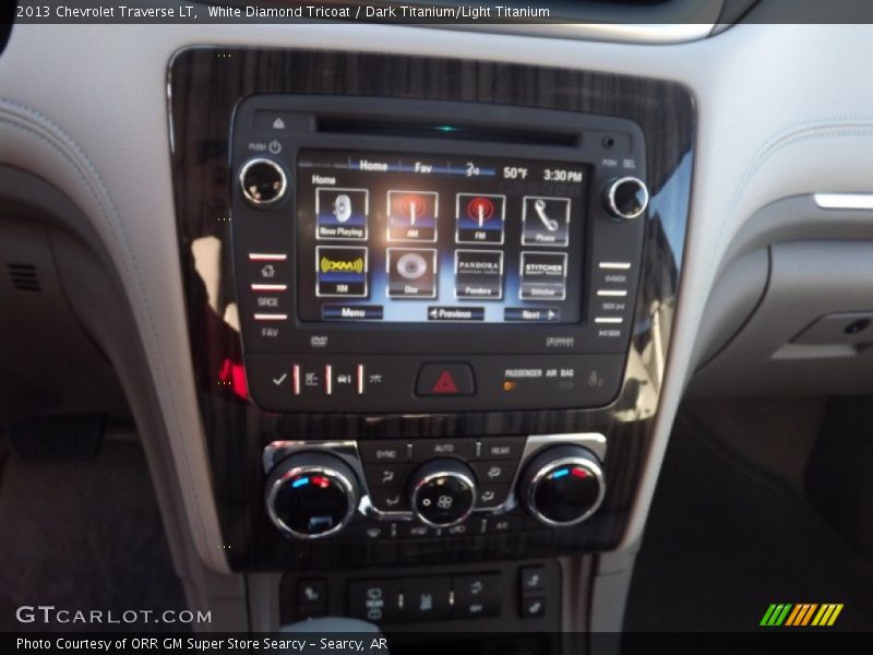 Controls of 2013 Traverse LT