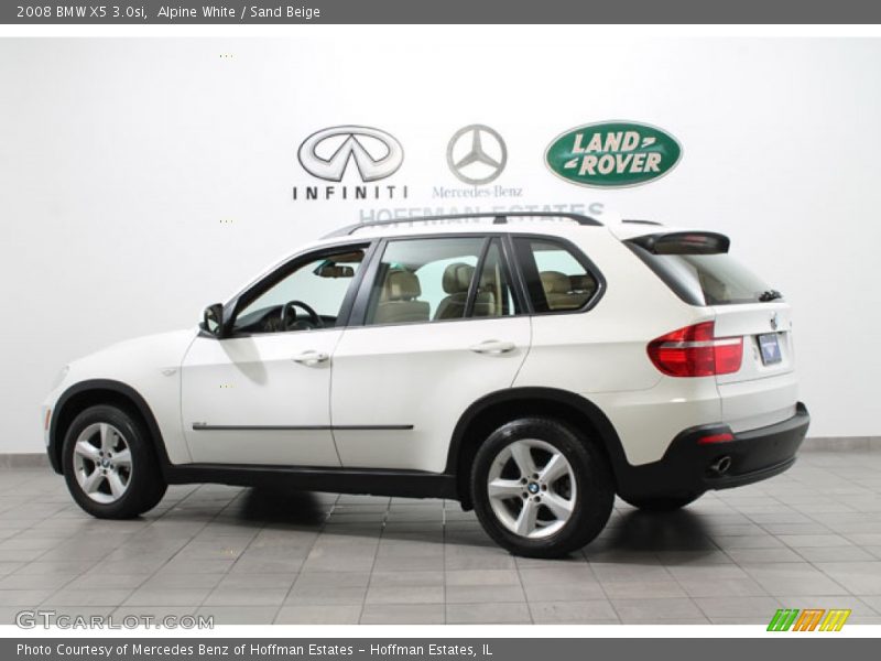 Alpine White / Sand Beige 2008 BMW X5 3.0si