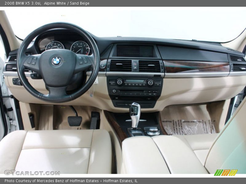 Alpine White / Sand Beige 2008 BMW X5 3.0si