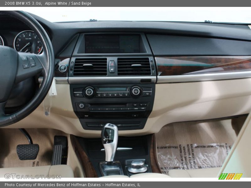 Alpine White / Sand Beige 2008 BMW X5 3.0si