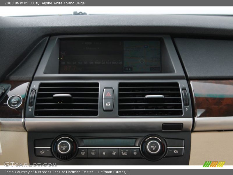 Alpine White / Sand Beige 2008 BMW X5 3.0si
