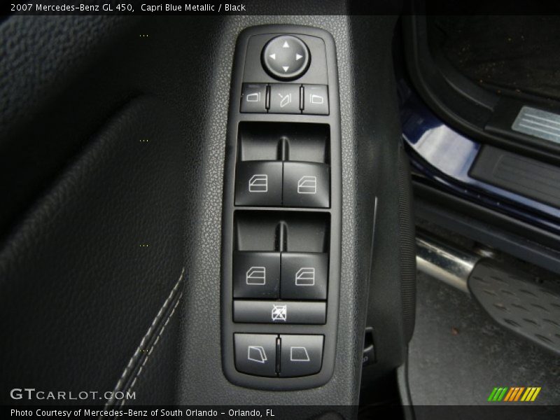 Capri Blue Metallic / Black 2007 Mercedes-Benz GL 450