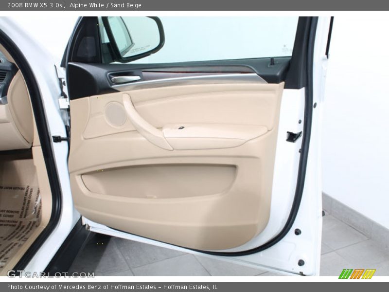 Alpine White / Sand Beige 2008 BMW X5 3.0si