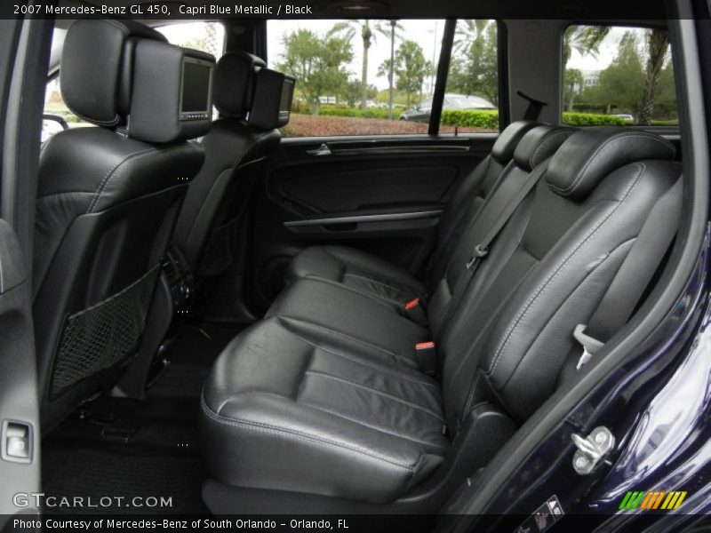 Capri Blue Metallic / Black 2007 Mercedes-Benz GL 450