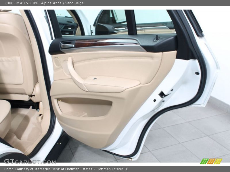 Alpine White / Sand Beige 2008 BMW X5 3.0si