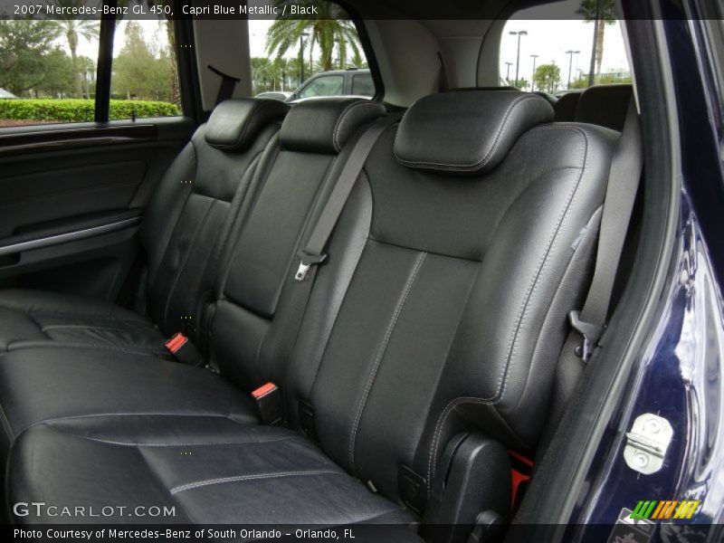 Capri Blue Metallic / Black 2007 Mercedes-Benz GL 450