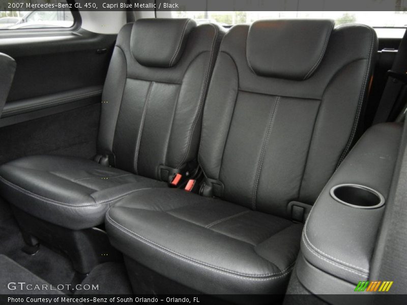 Capri Blue Metallic / Black 2007 Mercedes-Benz GL 450