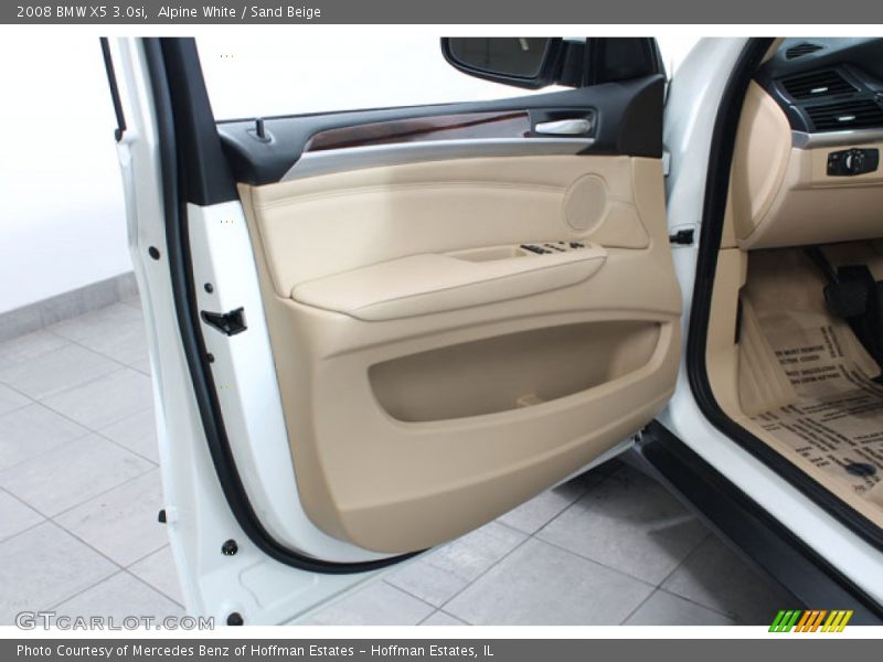Alpine White / Sand Beige 2008 BMW X5 3.0si