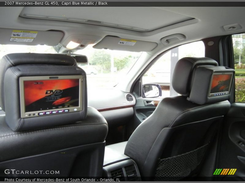 Capri Blue Metallic / Black 2007 Mercedes-Benz GL 450