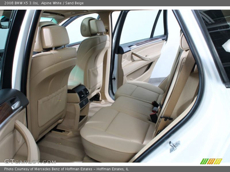 Alpine White / Sand Beige 2008 BMW X5 3.0si