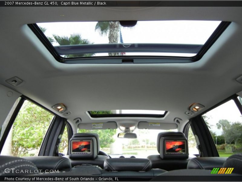 Capri Blue Metallic / Black 2007 Mercedes-Benz GL 450
