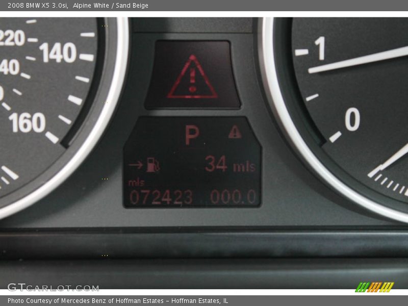 Alpine White / Sand Beige 2008 BMW X5 3.0si