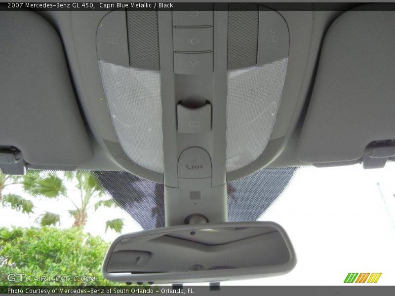 Capri Blue Metallic / Black 2007 Mercedes-Benz GL 450