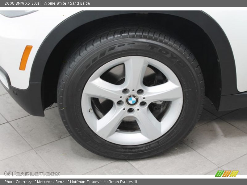 Alpine White / Sand Beige 2008 BMW X5 3.0si