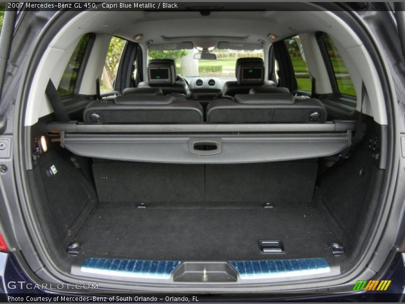 Capri Blue Metallic / Black 2007 Mercedes-Benz GL 450