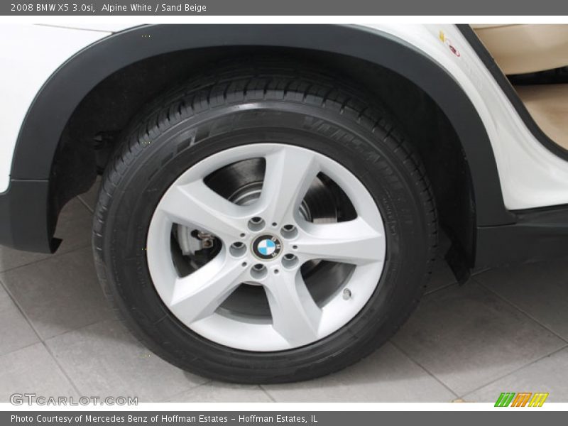 Alpine White / Sand Beige 2008 BMW X5 3.0si