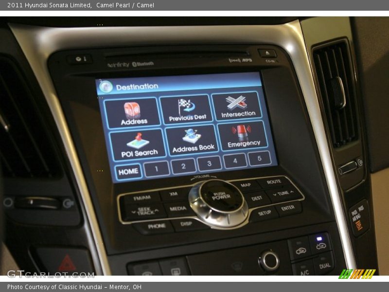 Camel Pearl / Camel 2011 Hyundai Sonata Limited