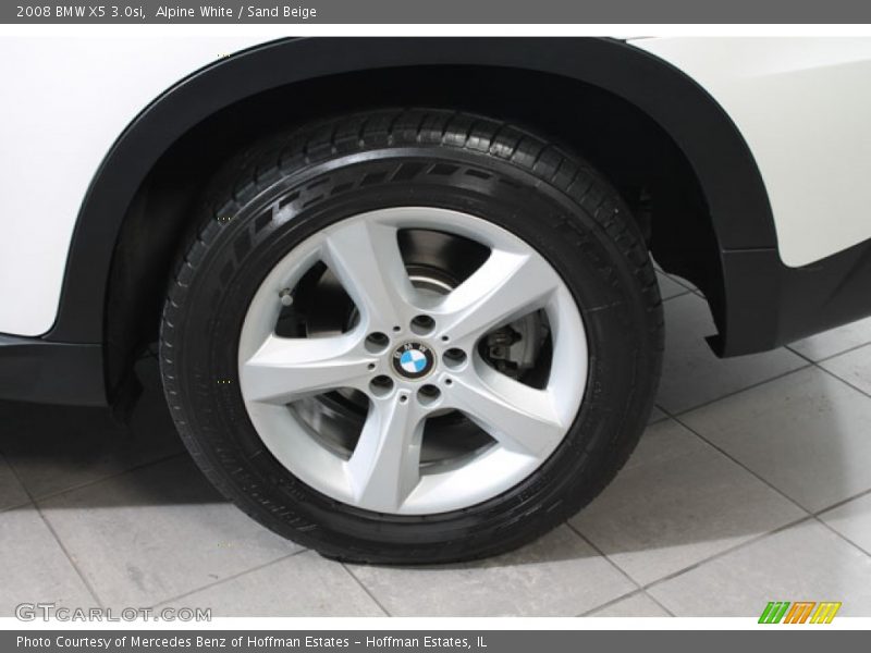 Alpine White / Sand Beige 2008 BMW X5 3.0si