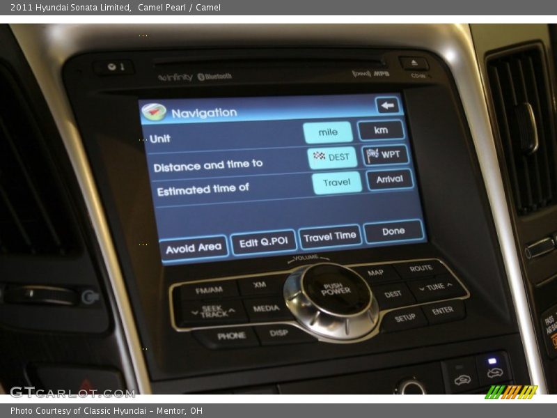 Camel Pearl / Camel 2011 Hyundai Sonata Limited