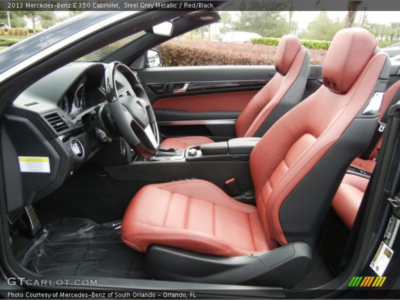 Front Seat of 2013 E 350 Cabriolet