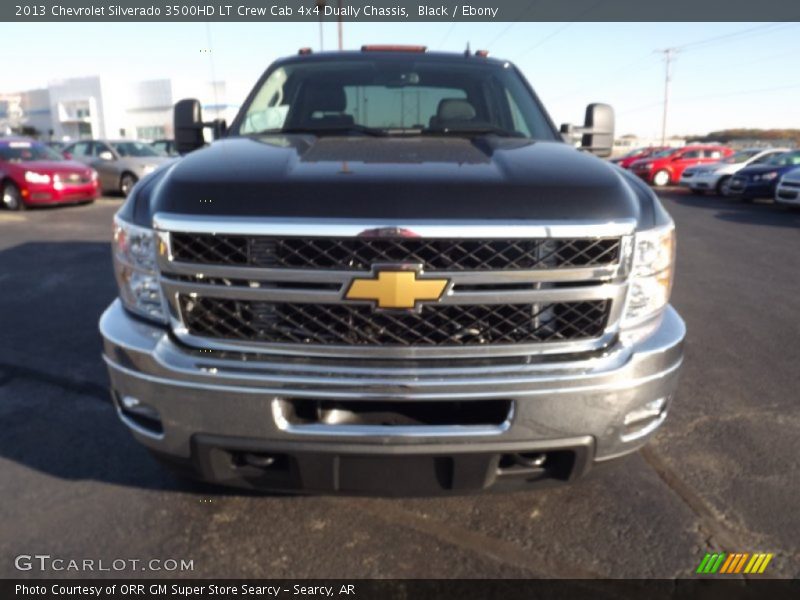Black / Ebony 2013 Chevrolet Silverado 3500HD LT Crew Cab 4x4 Dually Chassis