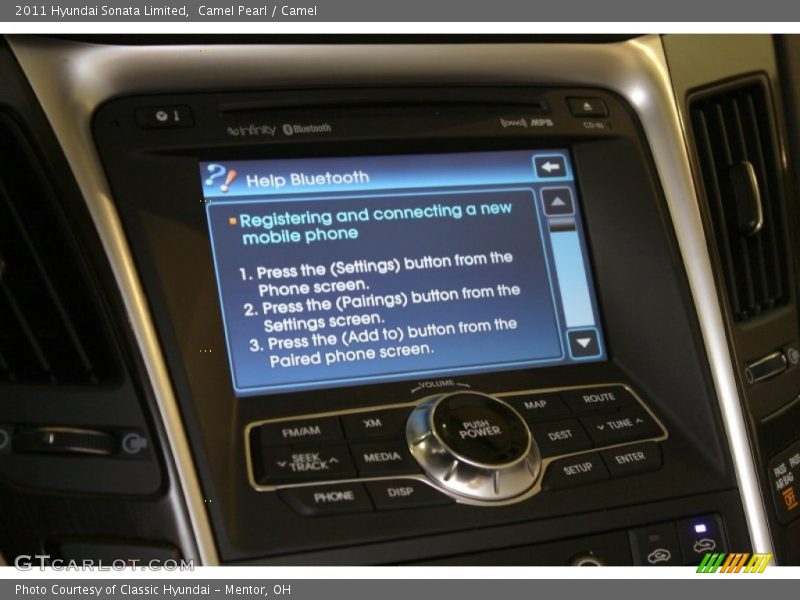 Camel Pearl / Camel 2011 Hyundai Sonata Limited