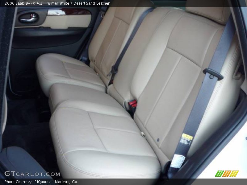 Winter White / Desert Sand Leather 2006 Saab 9-7X 4.2i