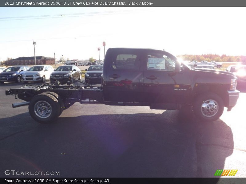 Black / Ebony 2013 Chevrolet Silverado 3500HD LT Crew Cab 4x4 Dually Chassis