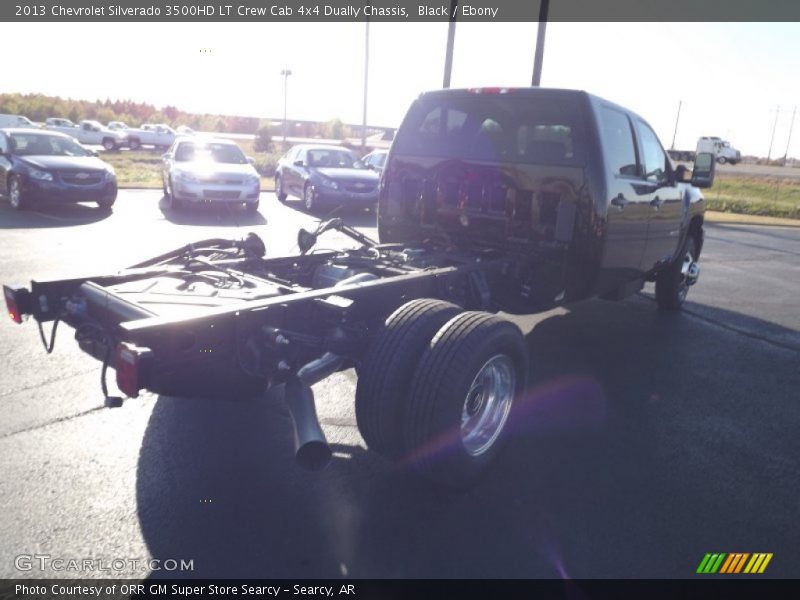 Black / Ebony 2013 Chevrolet Silverado 3500HD LT Crew Cab 4x4 Dually Chassis